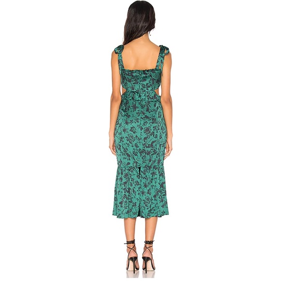 Brand new satin cut out dress - Picture 2 of 7